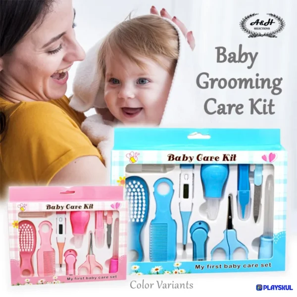 10 Pcs New born Baby Kids Health Care Kit Set - Playskul